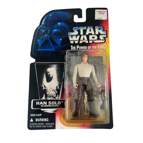 Han Solo in Carbonite from The Power of The Force 1996 Red Card - Picture 1 of 5